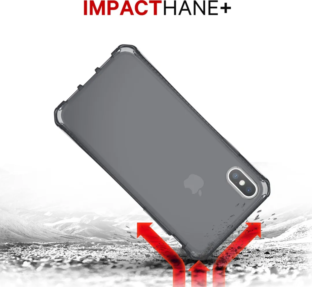 Itskins Spectrum Cover iPhone X/Xs - Zwart - Level 2