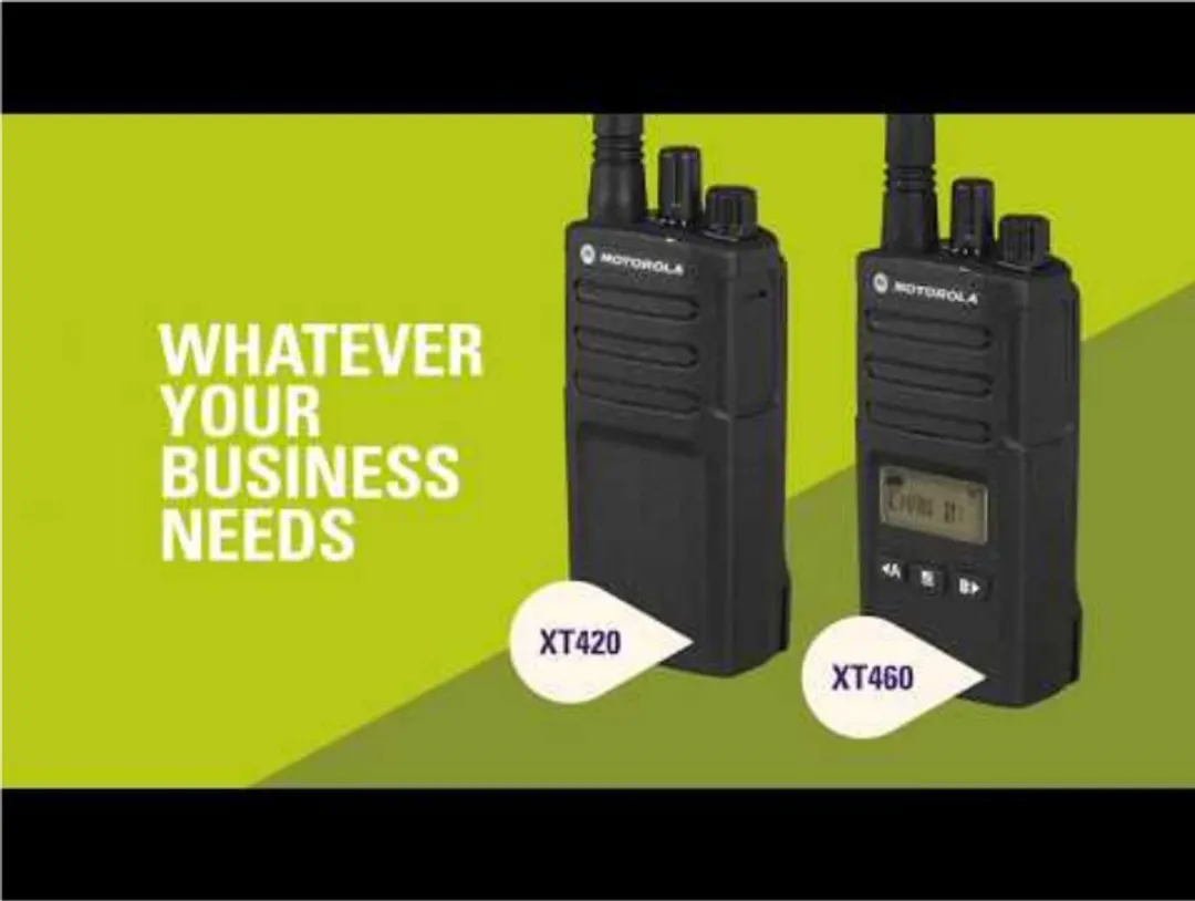 Motorola XT460 PMR446 Portofoon - 16 Kanalen - Zwart