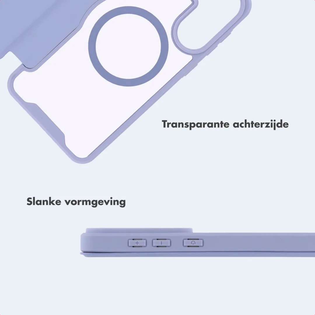 Imoshion Hoesje Samsung Galaxy A37 5G - Transparant Paars - MagSafe