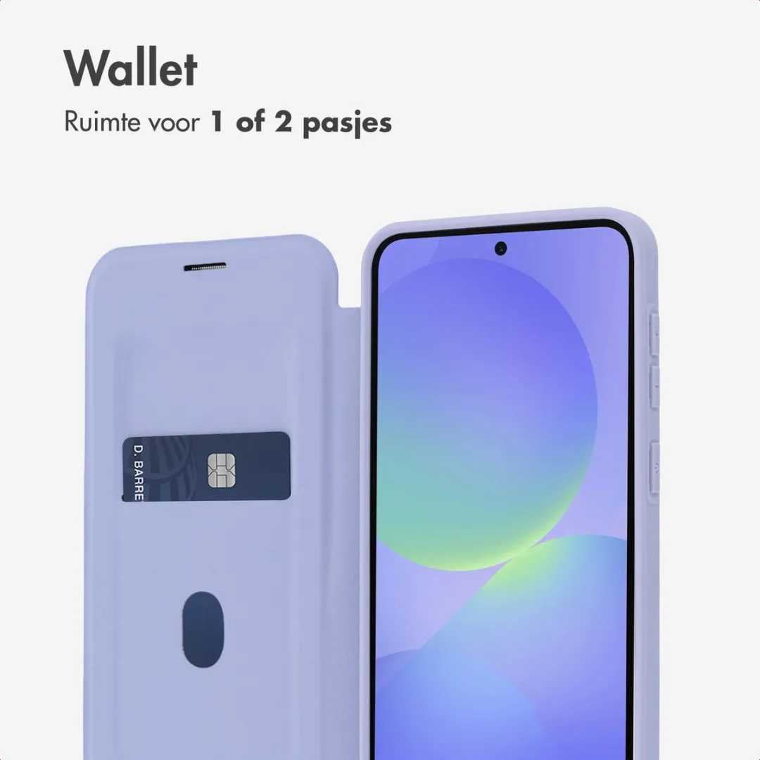 Imoshion Hoesje Samsung Galaxy A37 5G - Transparant Paars - MagSafe