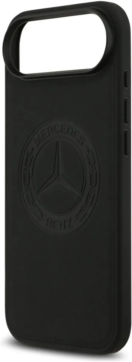 Mercedes-Benz Back Cover iPhone 17 Air - Zwart - Genuine Leather - Magsafe - afbeelding 6 van 6