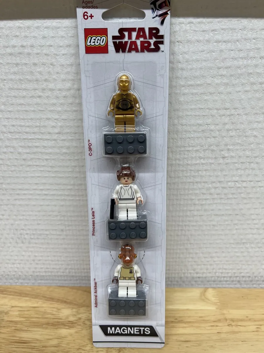 LEGO Star Wars Magneetset C-3PO Princess Leia Admiral Ackbar