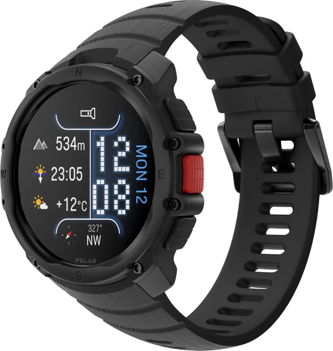 Polar STREET X Urban GPS Sporthorloge 45mm - Zwart