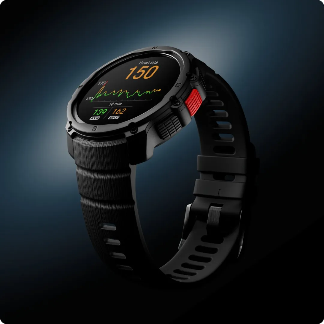 Polar STREET X Urban GPS Sporthorloge 45mm - Zwart