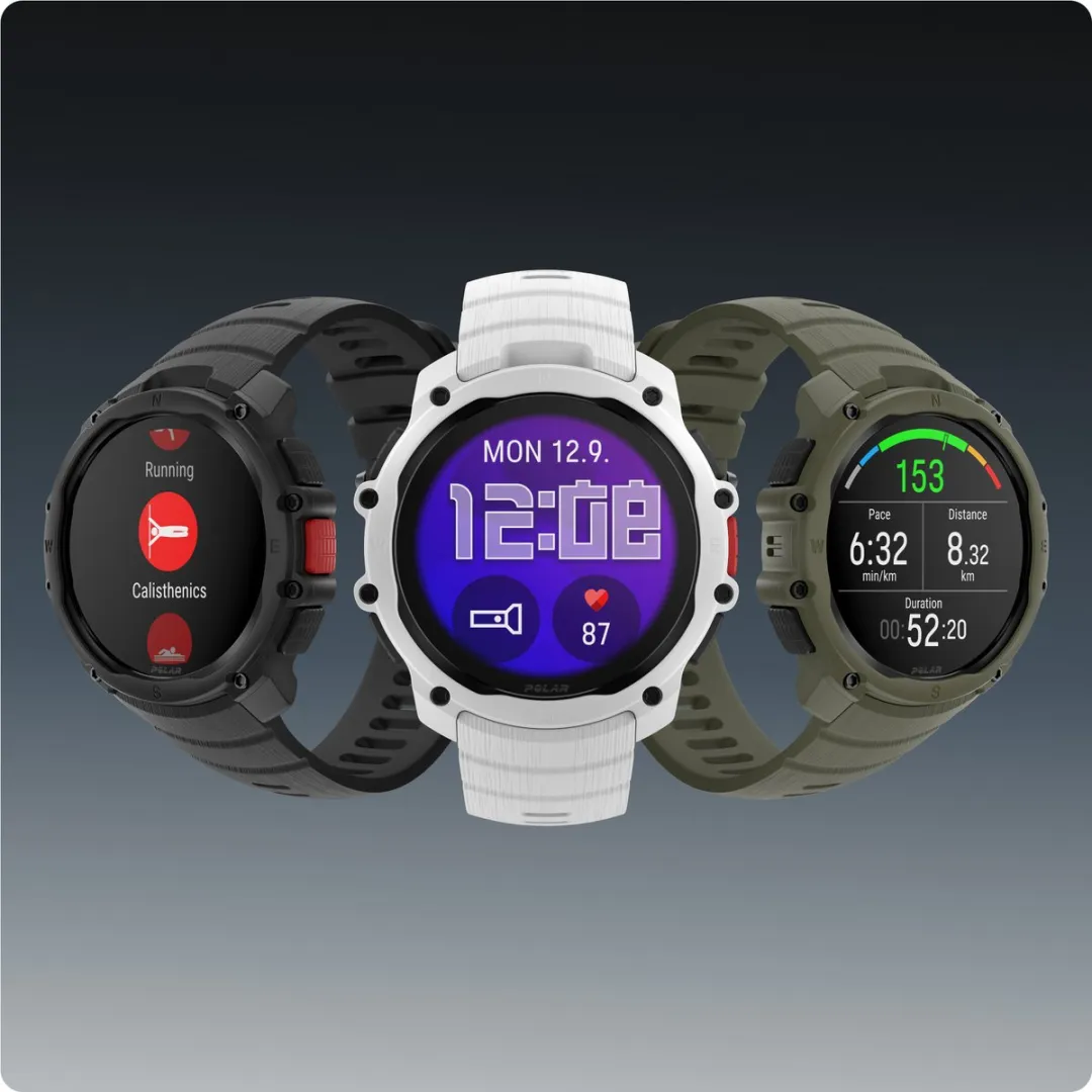 Polar STREET X Urban GPS Sporthorloge 45mm - Zwart - afbeelding 6 van 6