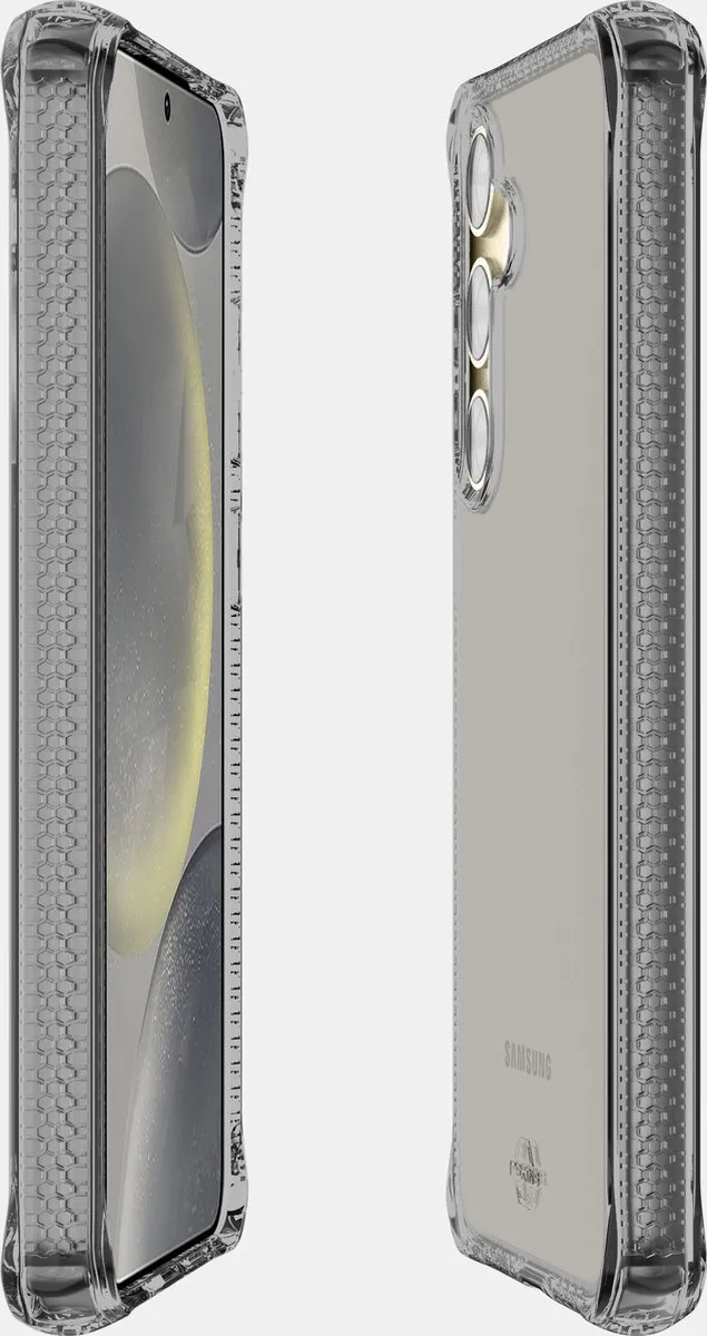ITSKINS Level 2 SpectrumClear Galaxy S25 Hoesje - Zwart - SGZR-SPECM-SMOK