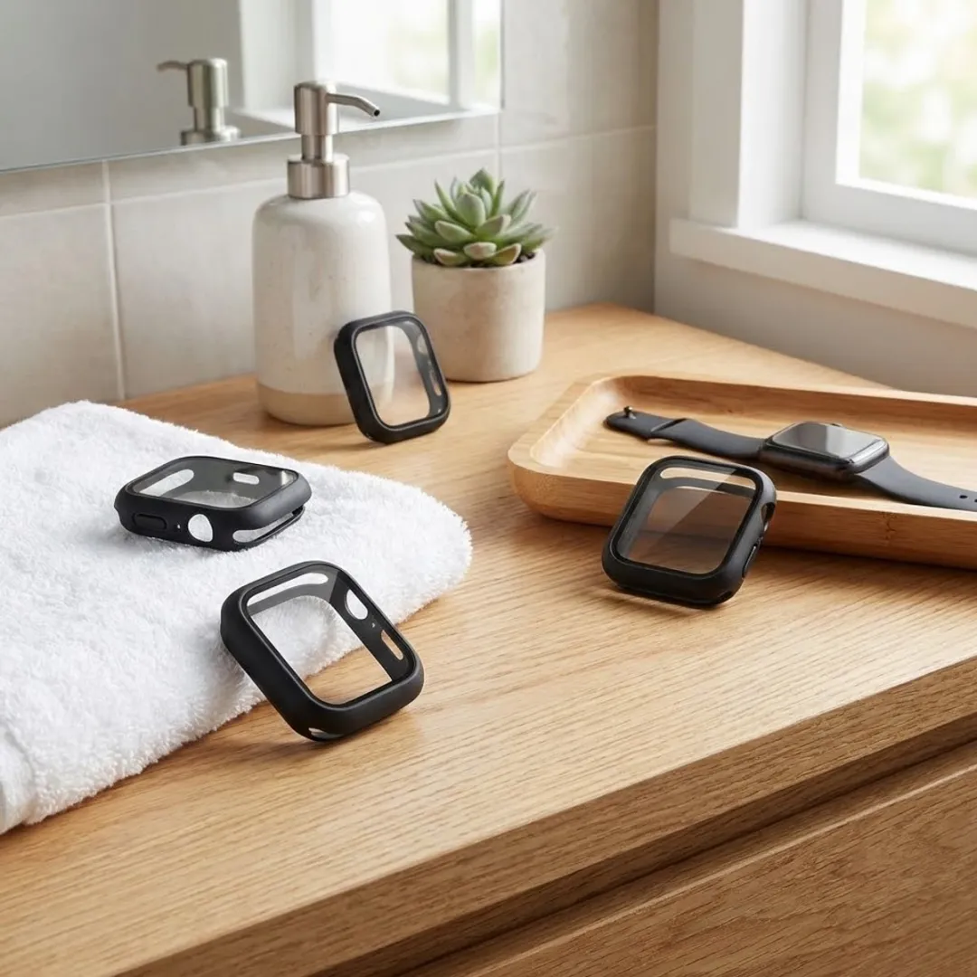 NUVEX Smartwatch Screenprotector 46mm - 4 Stuks - Zwart