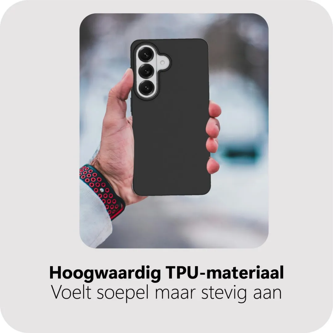 Just in Case Siliconen Hoesje Samsung Galaxy S26 MSA2835ZC1 - Zwart