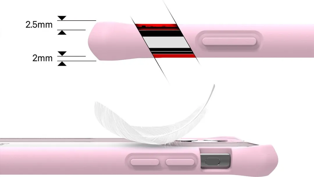 Itskins HybridSolid SGSL-HYBSO-PKTR Hoesje - Roze