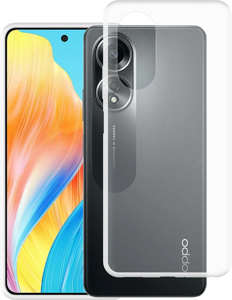 Just in Case Oppo A58 Siliconen Hoesje