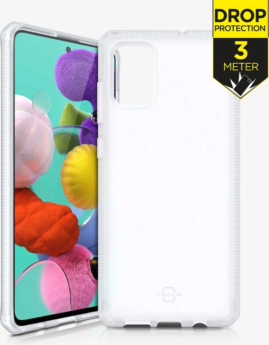 Itskins Spectrum Frost Cover Samsung Galaxy A51 - Level 2 - Transparant