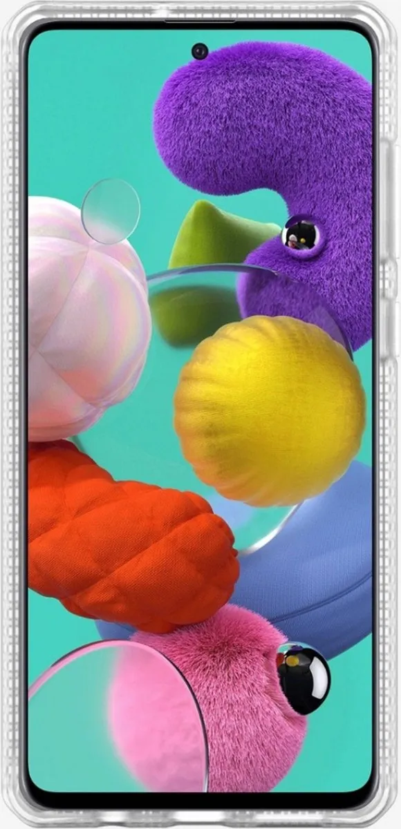 Itskins Spectrum Frost Cover Samsung Galaxy A51 - Level 2 - Transparant - afbeelding 6 van 6