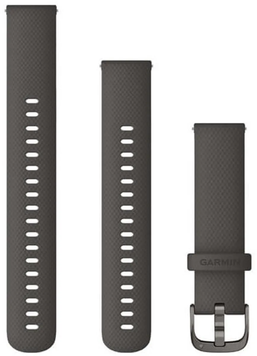 Garmin Quick Release-riem 18mm - Smartwatchbandje - Zwart
