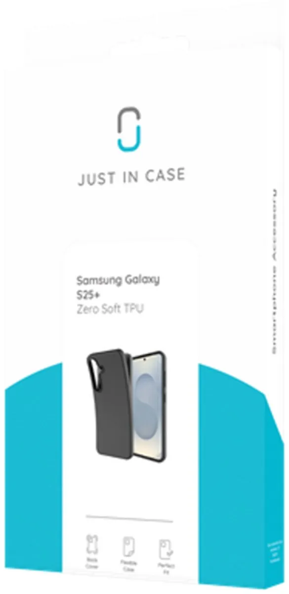 Just in Case Hoesje Samsung Galaxy S25 Plus 8504326 - Zwart