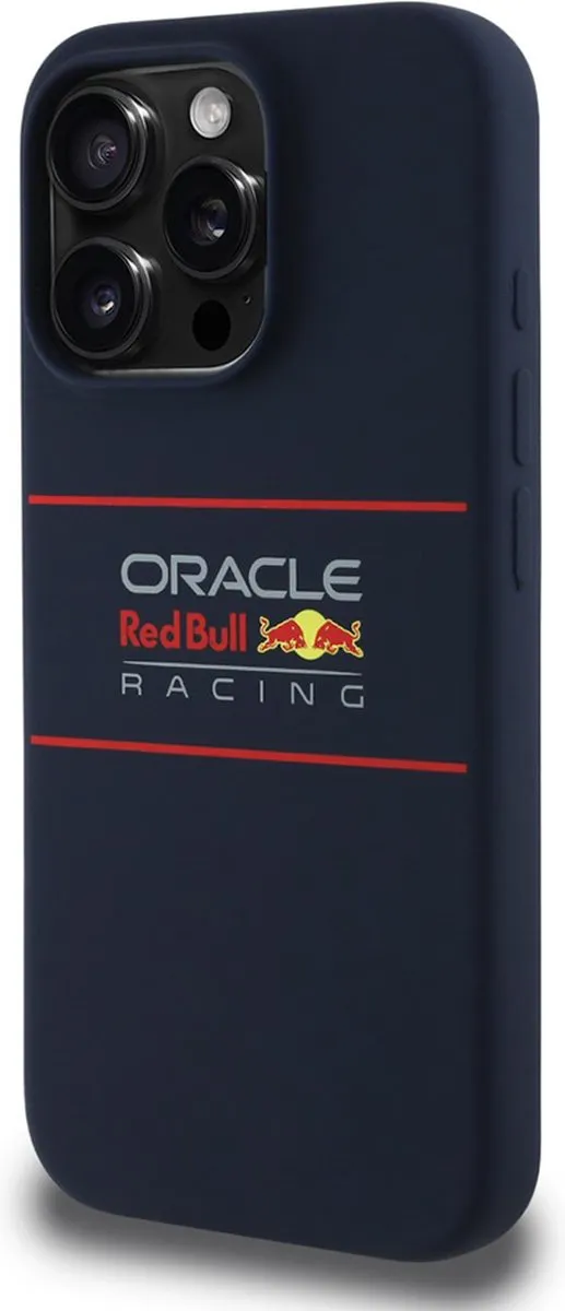 Red Bull Racing iPhone 15 Pro Hoesje - MagSafe - Donkerblauw