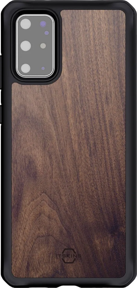 Itskins HybridFusion SG11-HYBFS-WOG1 Hoesje - Samsung Galaxy S20 Plus - Bruin - afbeelding 6 van 6