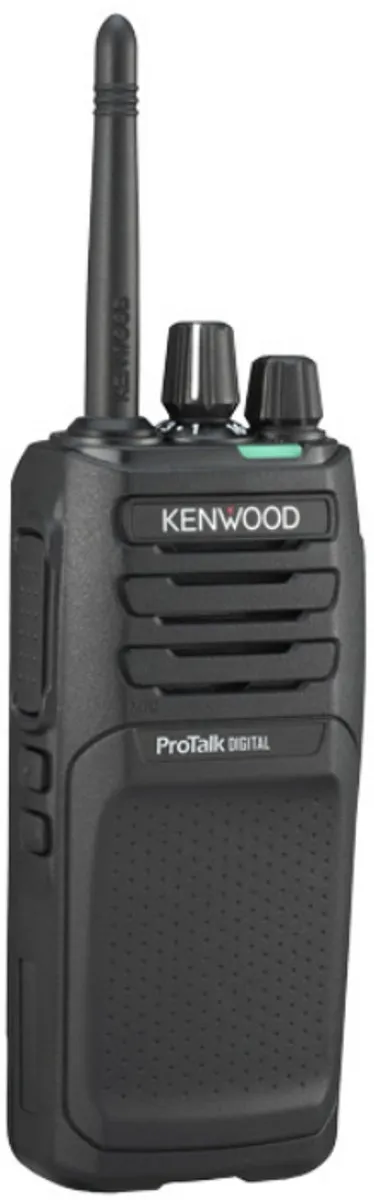 Kenwood TK-3701D Walkietalkies - 5 Stuks (Zwart) - 48 Kanalen