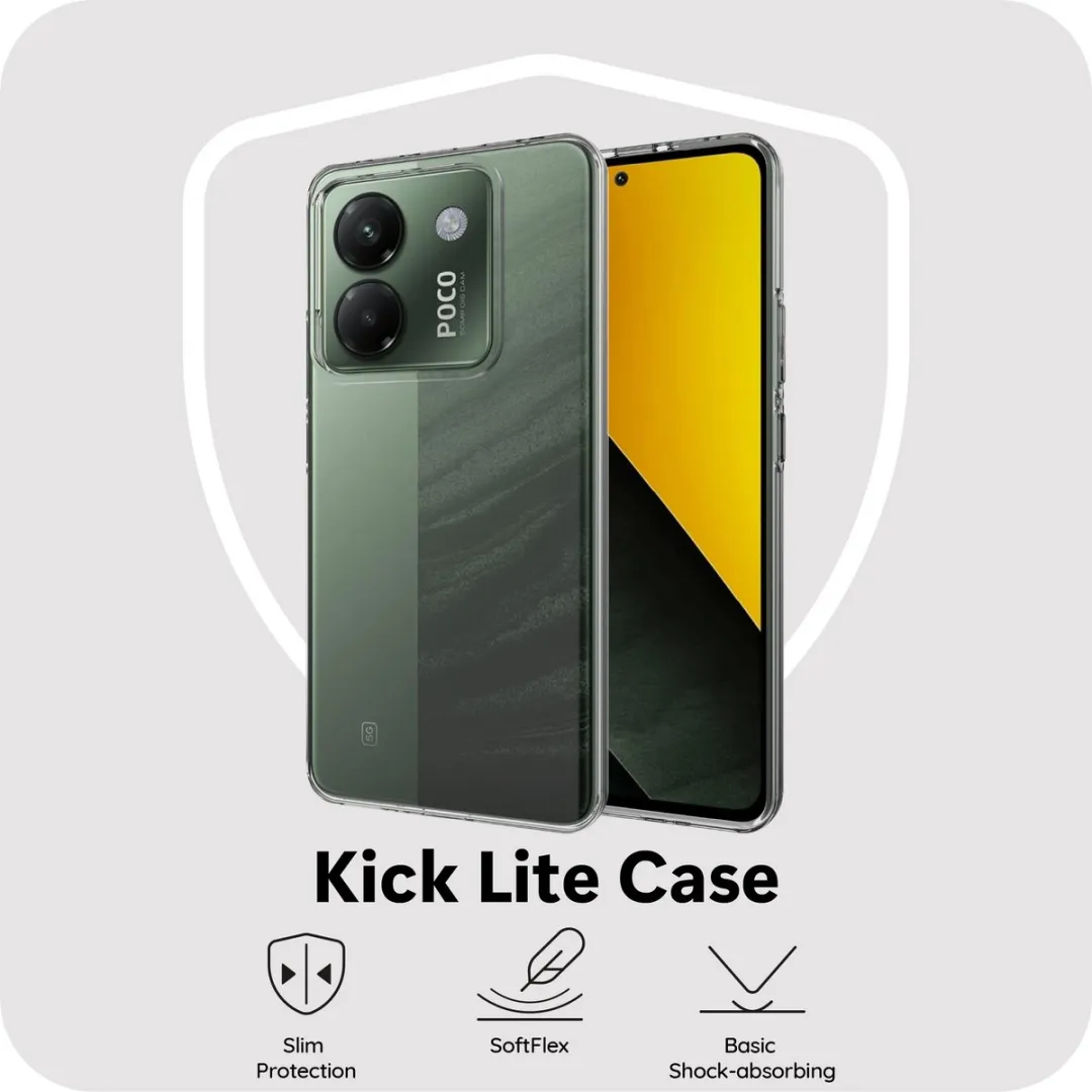 Just in Case Hoesje MXM2800KL0 Xiaomi Poco M6 - Siliconen - Transparant