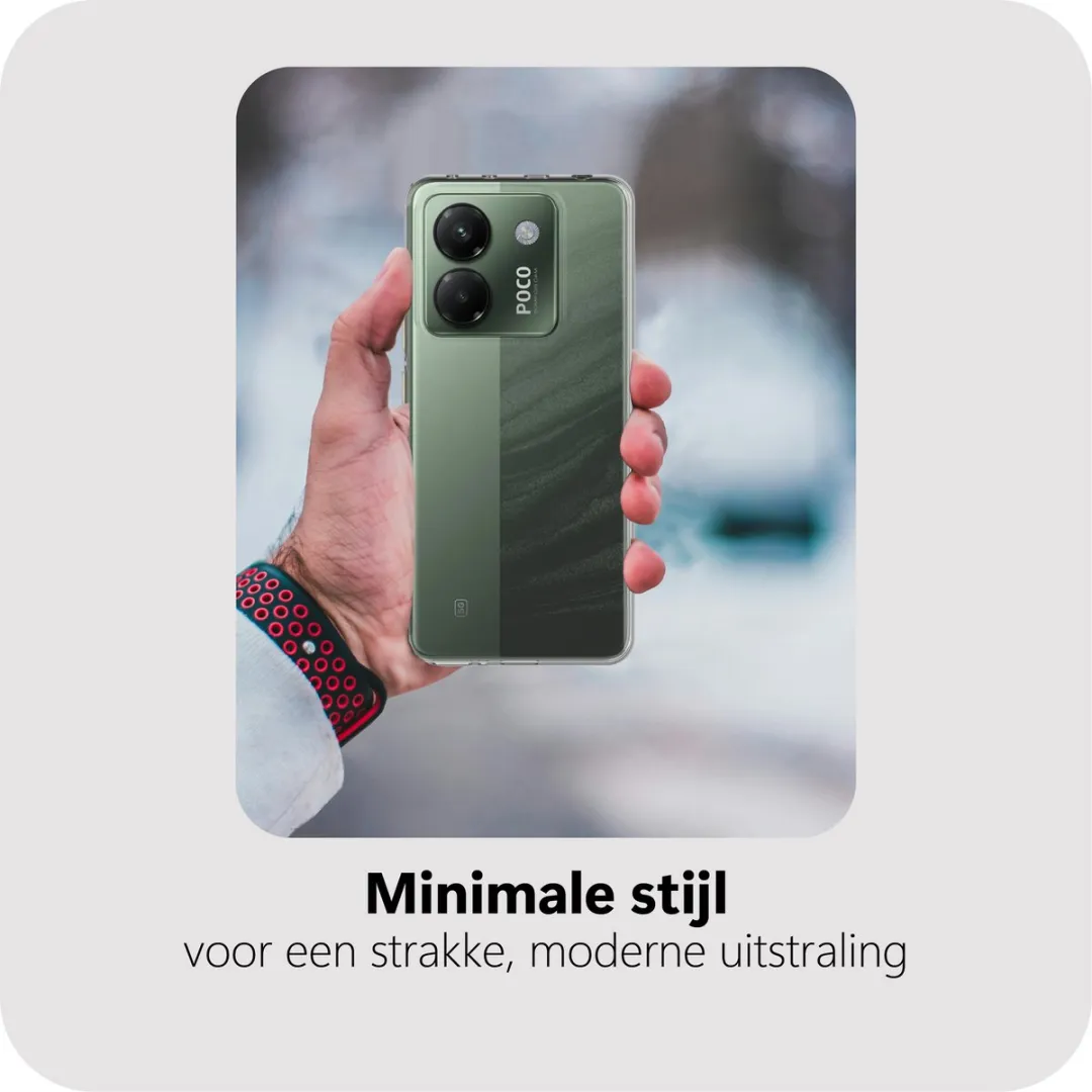 Just in Case Hoesje MXM2800KL0 Xiaomi Poco M6 - Siliconen - Transparant