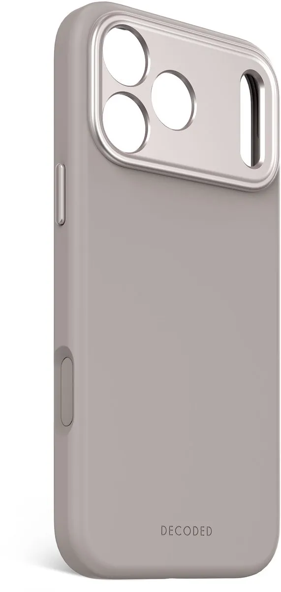 Decoded Siliconen Hoesje iPhone 17 Pro Max - Soft Taupe Beige