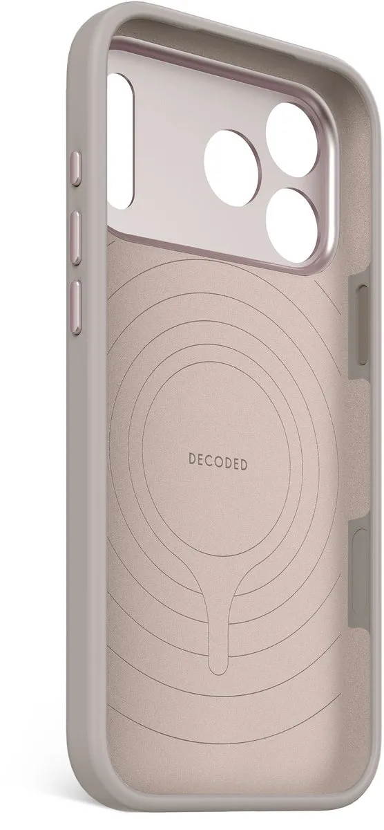 Decoded Siliconen Hoesje iPhone 17 Pro Max - Soft Taupe Beige