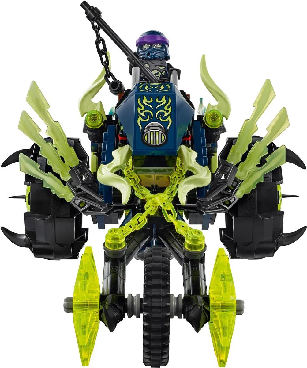LEGO Ninjago Kettingvoertuig Hinderlaag 70730 - 298 Stukken - afbeelding 3 van 6