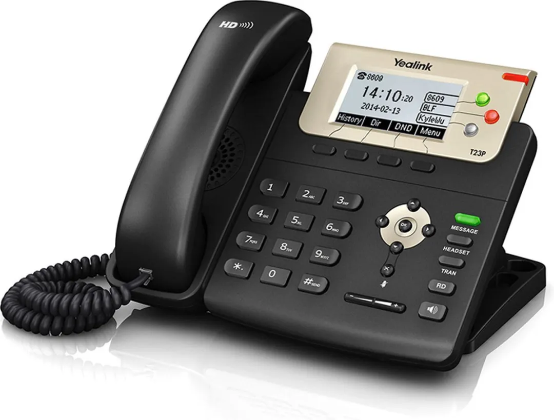 Yealink SIP-T23P IP Telefoon - Zwart