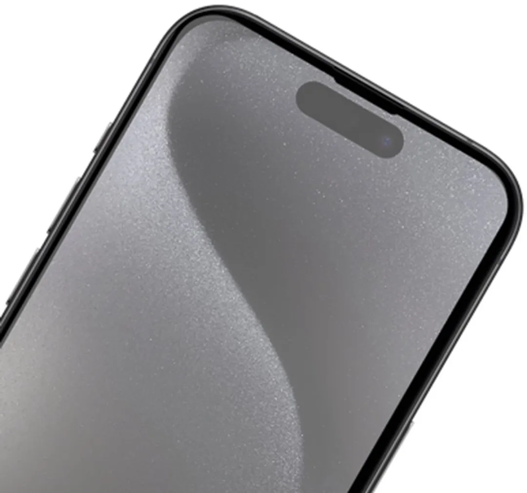 Just in Case iPhone 15 Pro Full Cover Glas Screenprotector
