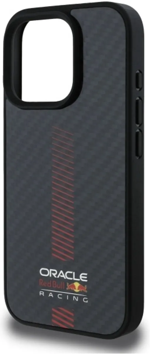 Red Bull Racing iPhone 16 Pro Max Hoesje - Carbon Fiber - RBHMP16X24CFGSMK - Powerbar - afbeelding 6 van 6