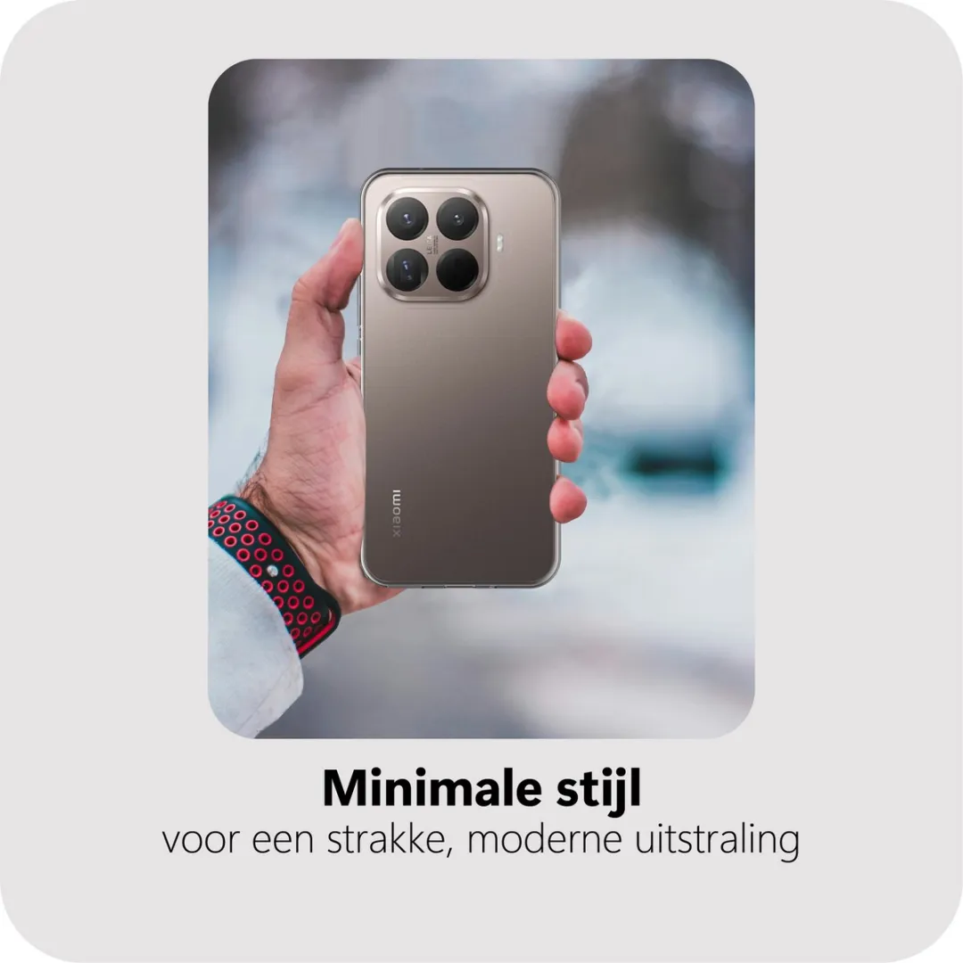 Just in Case Hoesje Xiaomi 15T Pro MXM2827KL0 - Siliconen - Transparant