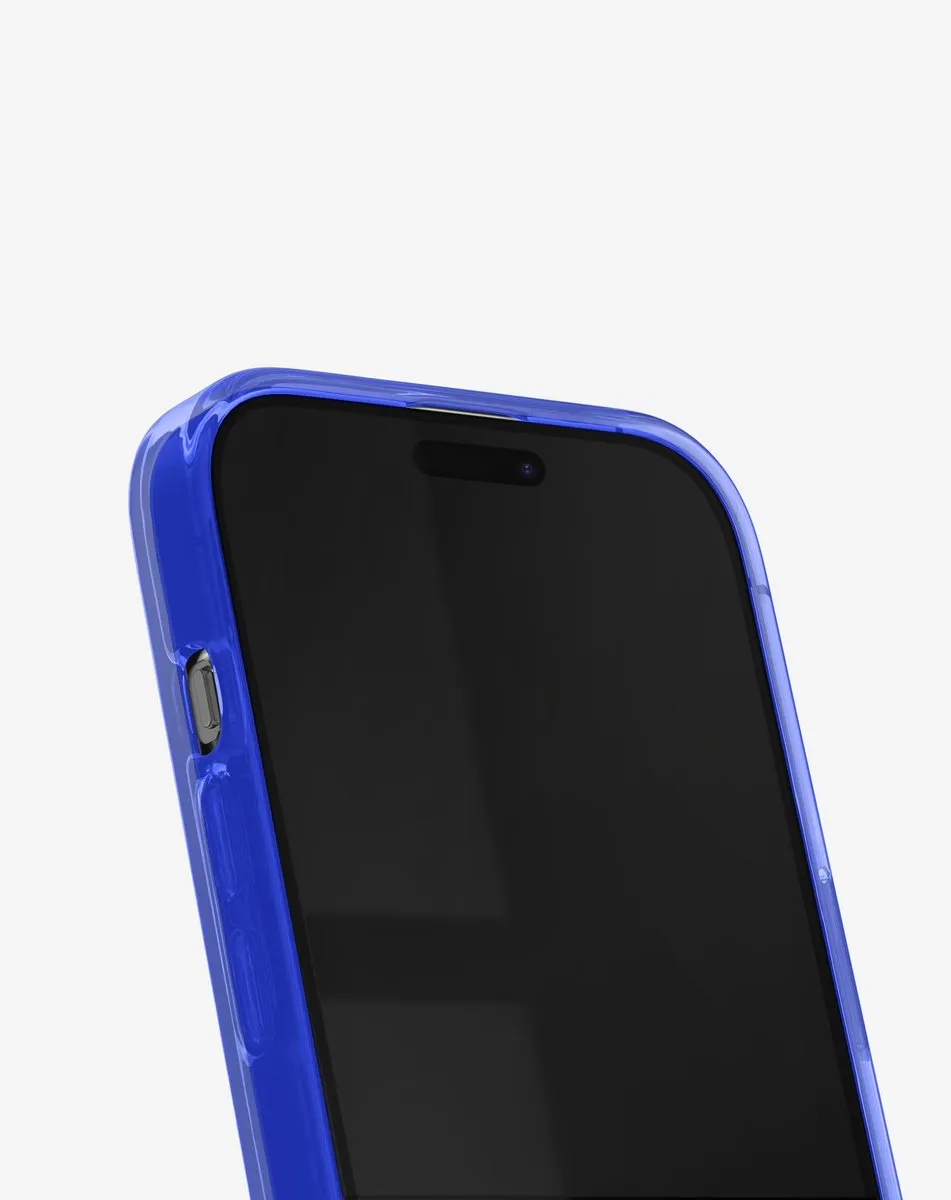 iDeal of Sweden Clear Case iPhone 15 Pro Max - Cobalt Blue - MagSafe