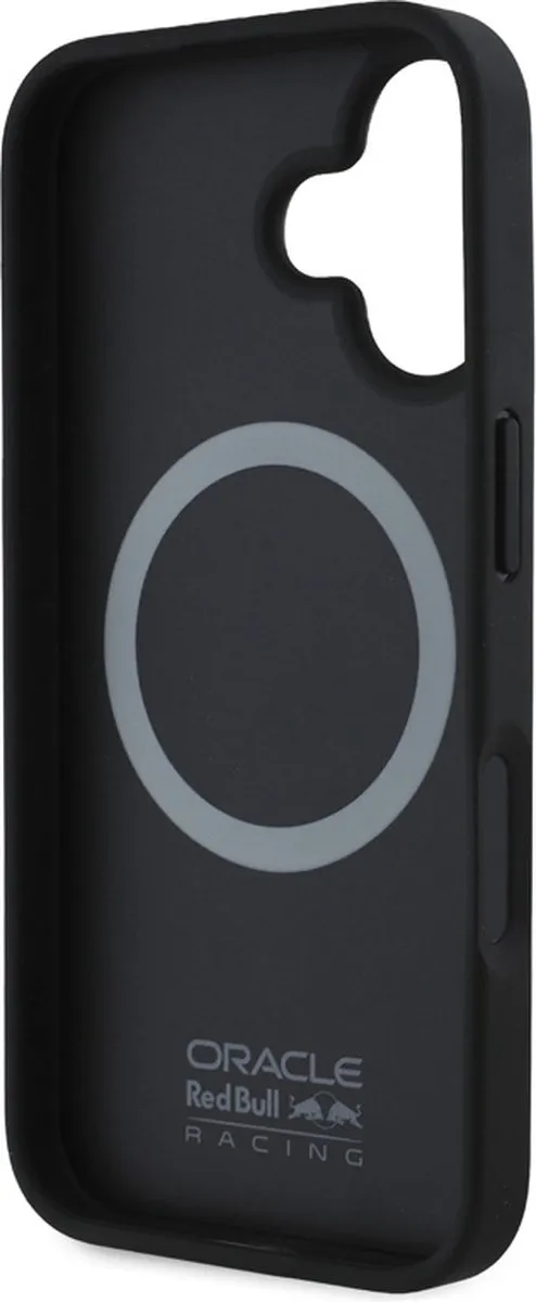 Red Bull Racing iPhone 16 MagSafe Hoesje - Carbon Fiber - Zwart