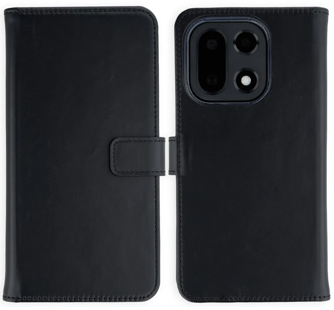 Selencia Hoesje OnePlus 15 Echt Lederen Bookcase