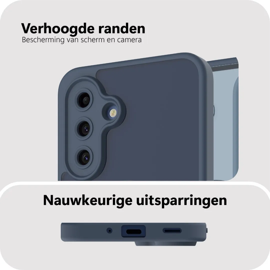 Just in Case Hoesje MSA2802AE7M - Samsung Galaxy A17 - Blauw - afbeelding 6 van 6