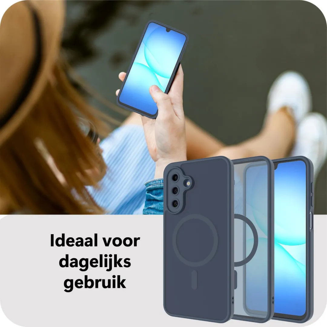 Just in Case Hoesje MSA2802AE7M - Samsung Galaxy A17 - Blauw