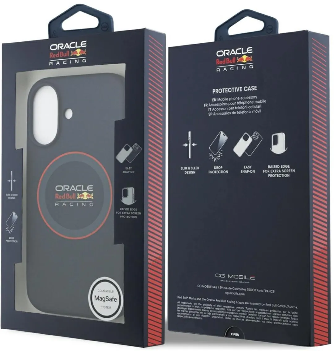 Red Bull Racing iPhone 17 MagSafe Hoesje - Zwart