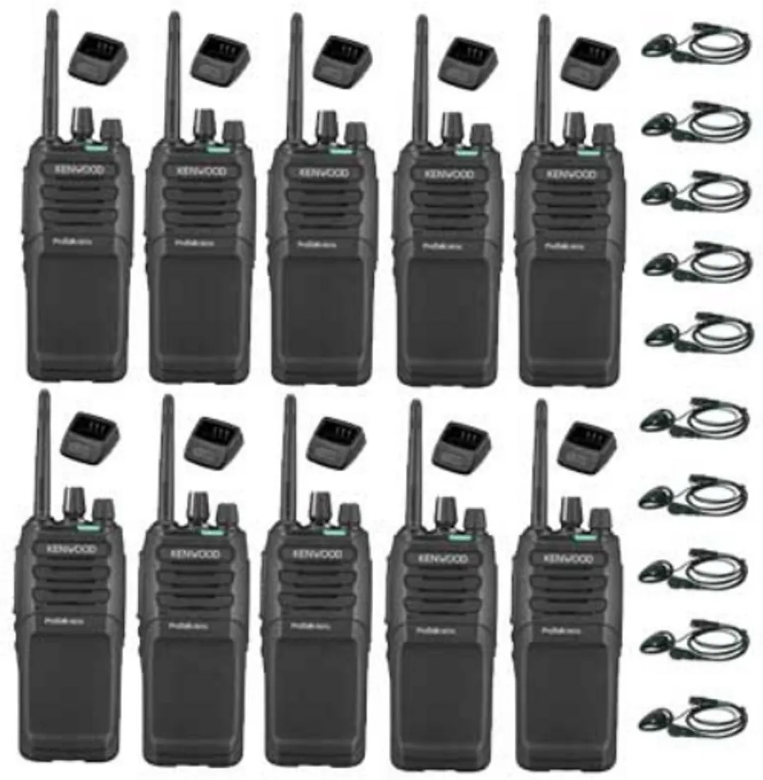Kenwood TK-3701D Set - 10 Stuks - Zwart - afbeelding 6 van 6
