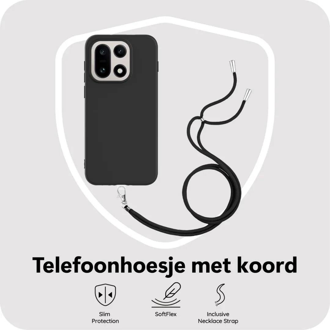 Just in Case Hoesje OnePlus 15 MON2828KL1L - Zwart - afbeelding 6 van 6