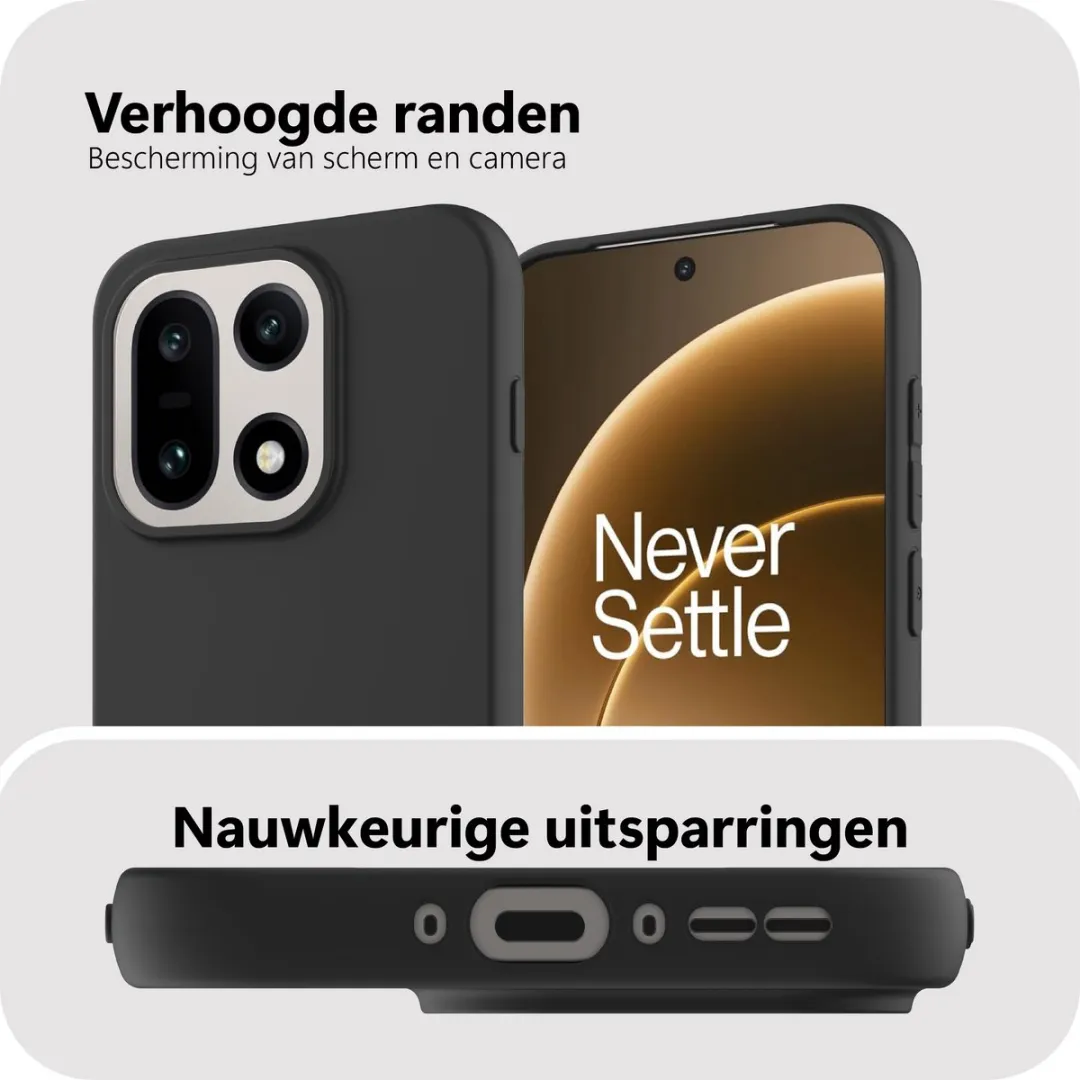 Just in Case Hoesje OnePlus 15 MON2828KL1L - Zwart