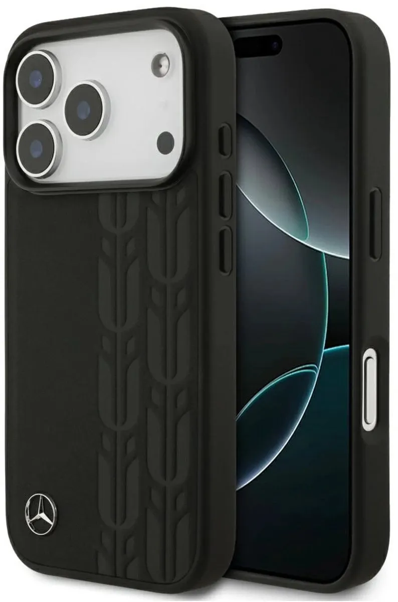 Mercedes Laurel Lederen Hoesje iPhone 17 Pro