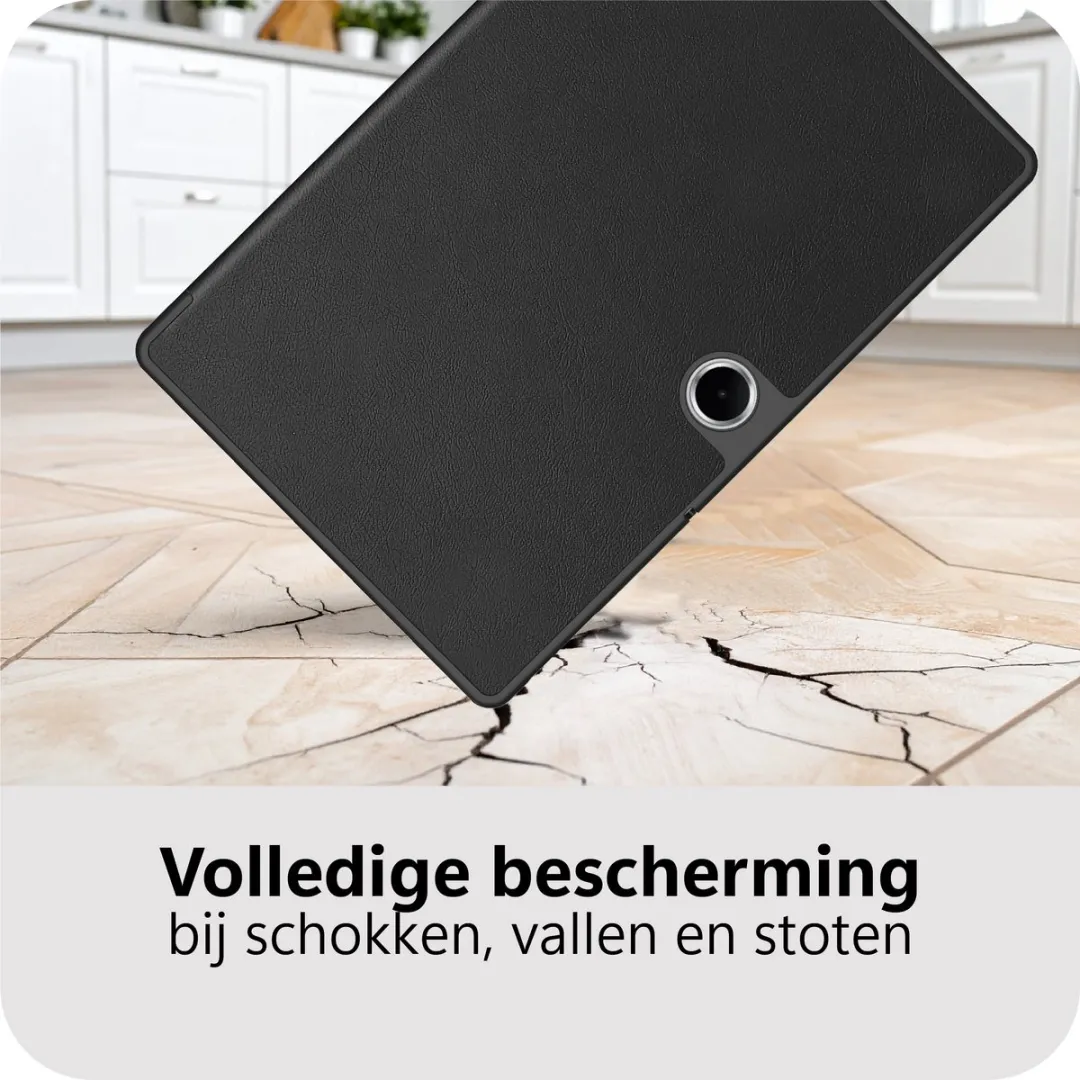 Just in Case TOO2786TF1 Tablethoes Oppo Pad SE - TriFold Bookcase - Zwart