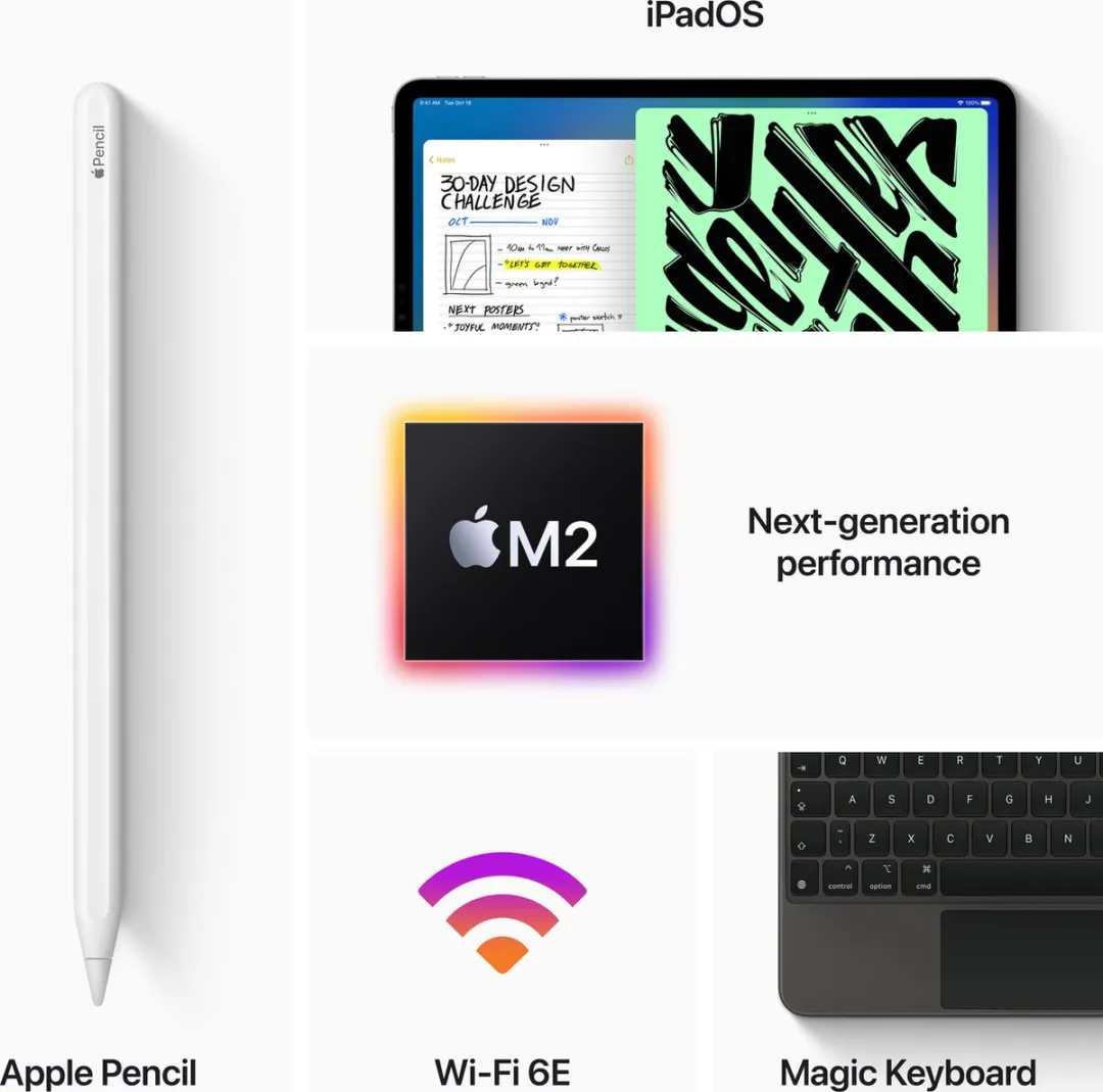 Apple iPad Pro MNXQ3NF/A 12.9" WiFi 128GB - Zilver