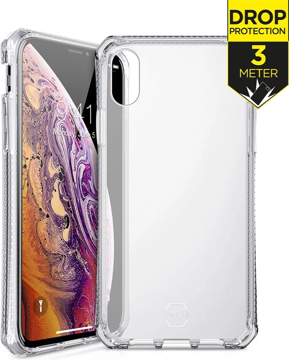 Itskins Spectrum Cover iPhone X/Xs - Level 2 Transparant