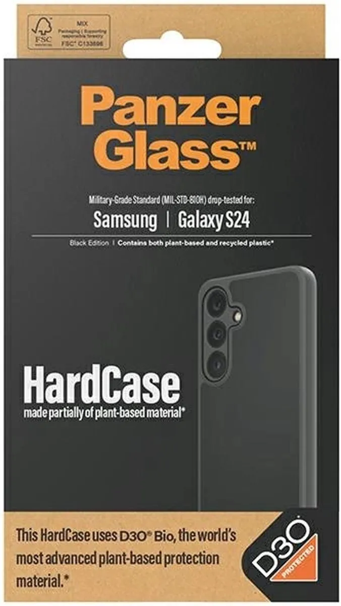 PanzerGlass Samsung Galaxy S24 HardCase D30 - Zwart