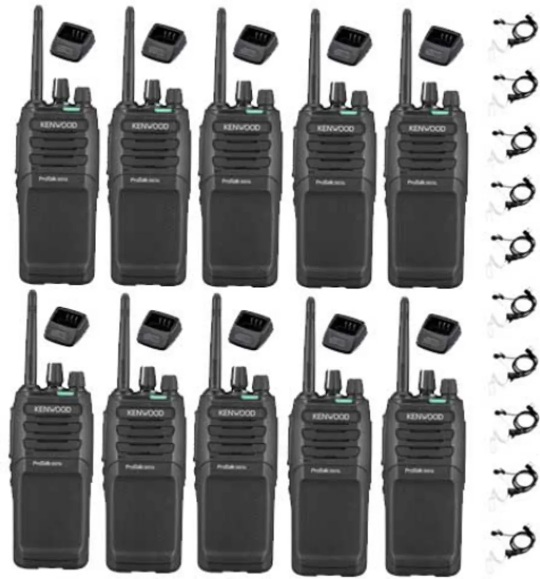 Kenwood TK-3701D Set - 10 Stuks - Zwart - afbeelding 6 van 6