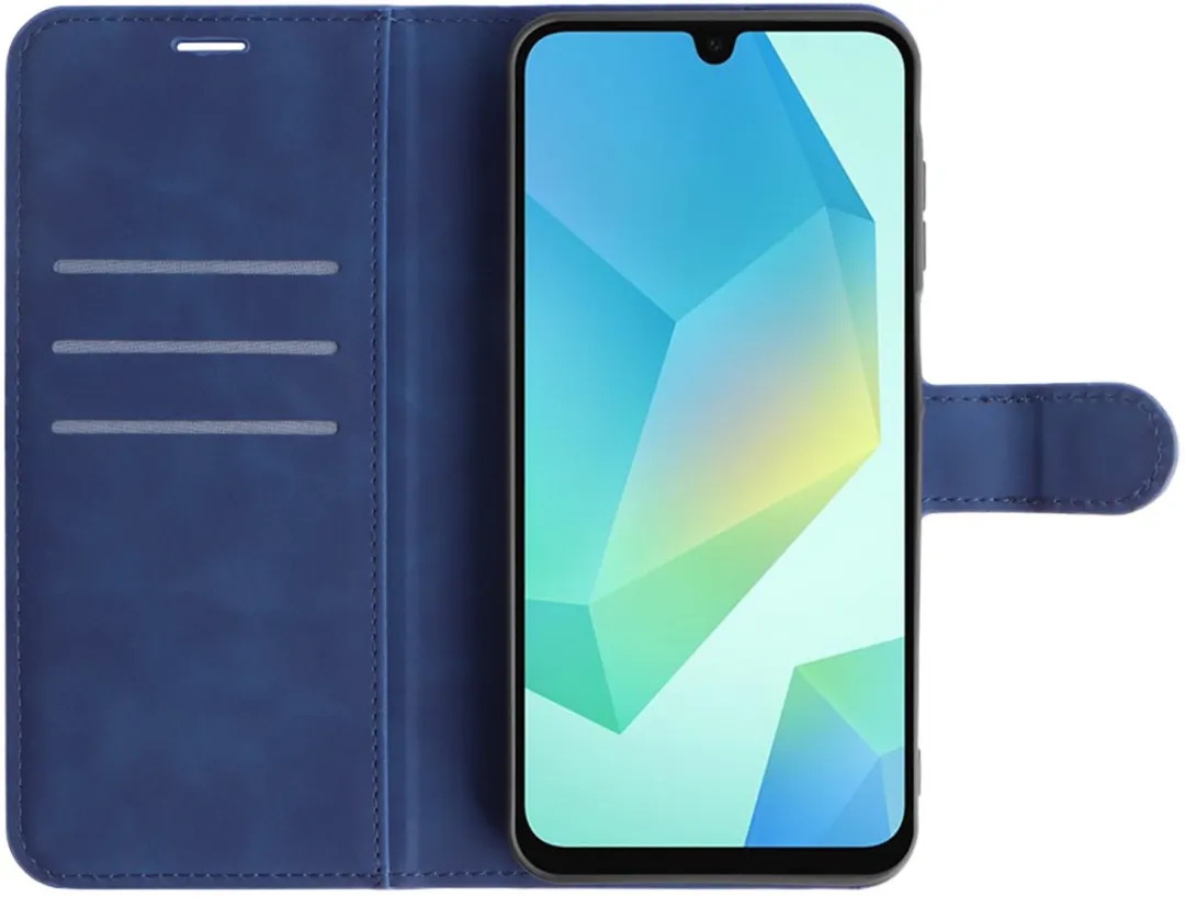 Just in Case Hoesje Samsung Galaxy A16 - 4 Pasjes - Blauw - afbeelding 4 van 6