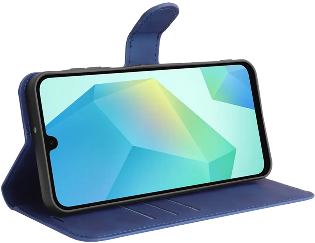 Just in Case Hoesje Samsung Galaxy A16 - 4 Pasjes - Blauw - afbeelding 3 van 6