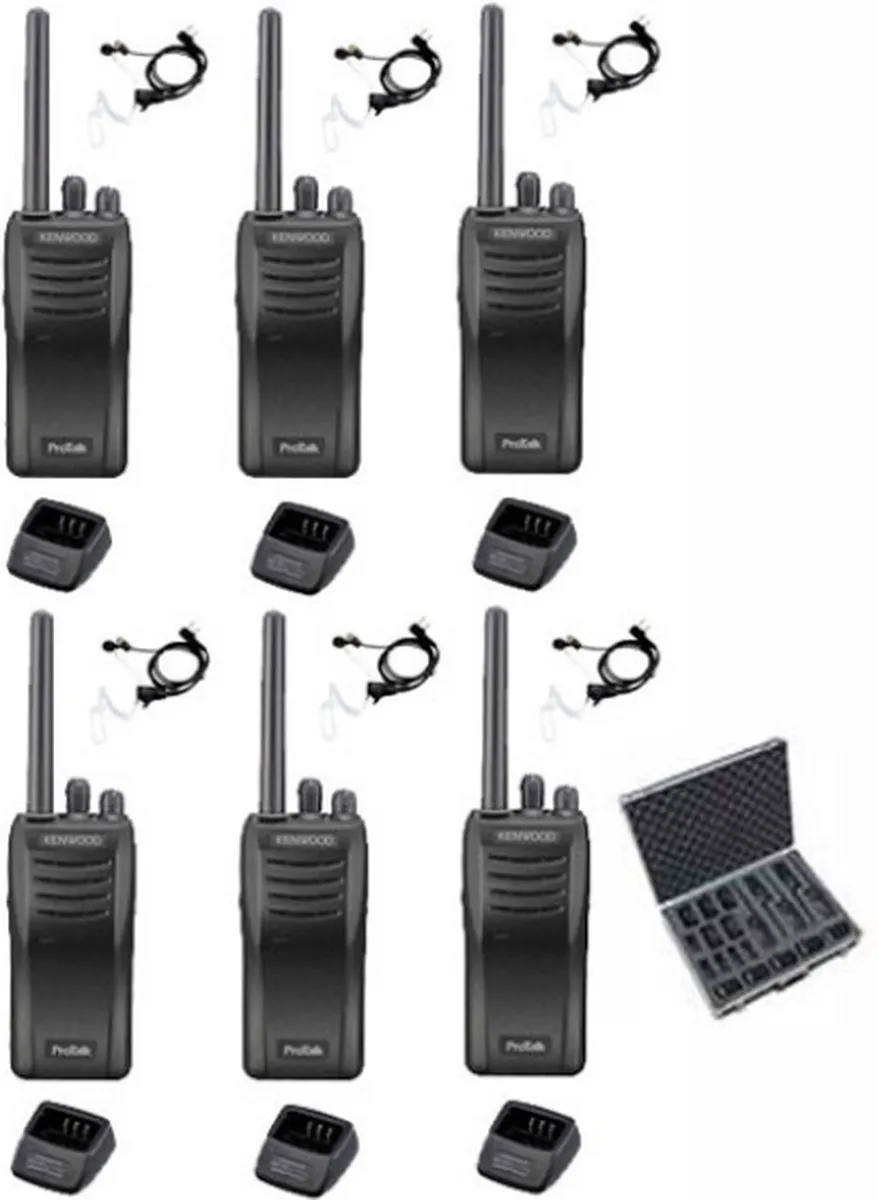 Kenwood TK-3501 PMR446 Set 6 Stuks