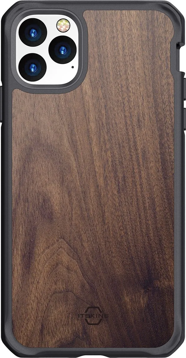 Itskins HybridFusion APXM-HYBFS-WOG1 iPhone 11 Pro Max Hoesje - Bruin