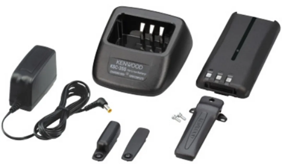 Kenwood TK-3701D Set 5 Handsets - Zwart
